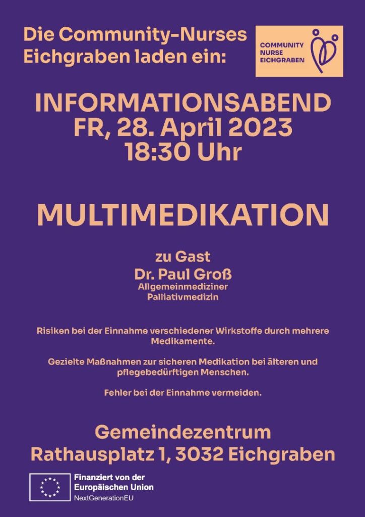 Info-Veranstaltung Multimedikation 28 April 2023 V2