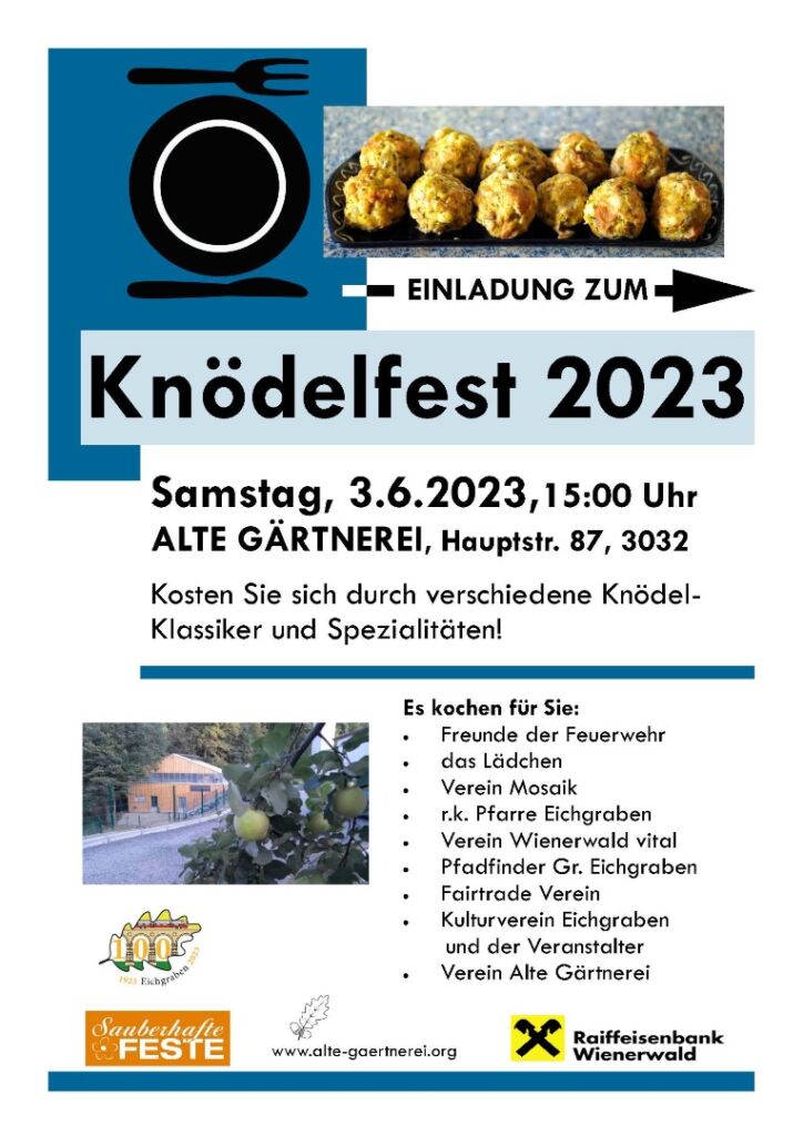 Plakat Knödelfest