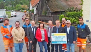 Pressetermin Errichtung Gehsteig und Sanierung Götzwiesenstraße