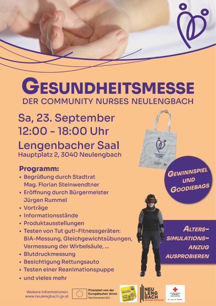 Gesundheitsmesse Neulengbach – Programm