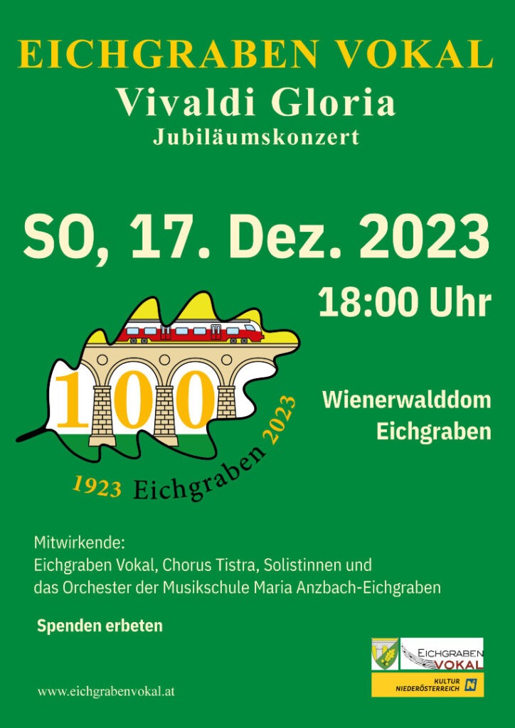 Jubiläumskonzert Eichgraben Vokal 17 12 23