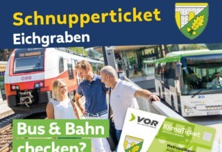 VOR Schnupperticket Eichgraben Klein