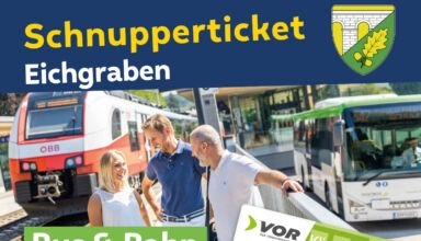 VOR Schnupperticket Eichgraben Klein