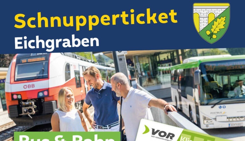 VOR Schnupperticket Eichgraben Klein