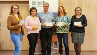 GfGRin Stefanie Anderlik, Annemarie Kolonovits, Engelbert Stacherl, Christine Scheiblreiter, Renate Ockermüller