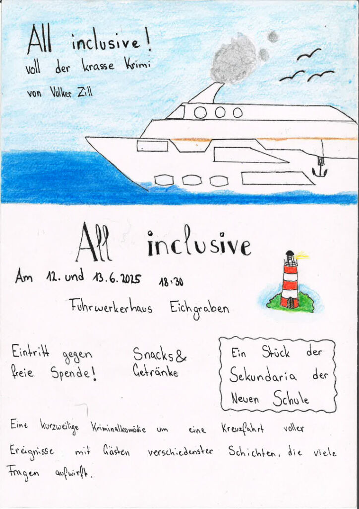Werbung _All Inclusive_ Aufführung
