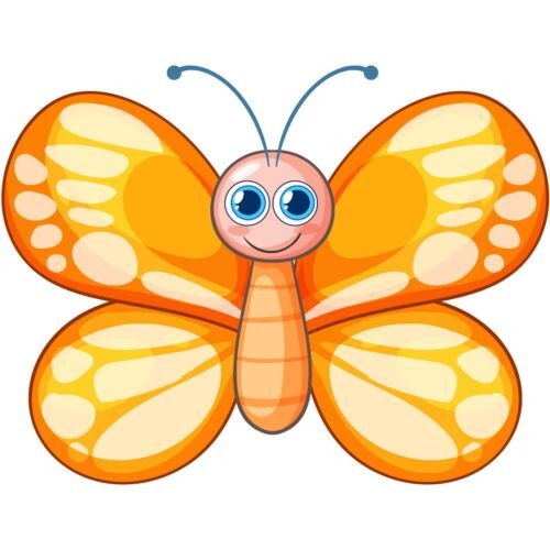 Yellow Beauty Butterfly Insect