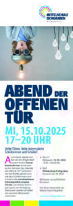 2025 Abend Der Offenen Tuer Flyer