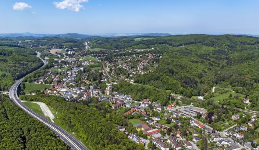 Luftbild Pressbaum